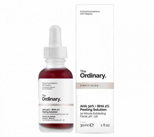 The Ordinary AHA 30% BHA 2% Peeling Solution